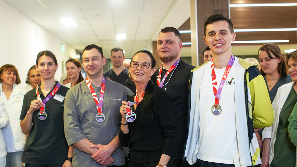 Чествуем наших чемпионов: награждение участников забега «Вместе против инсульта»